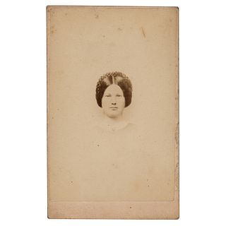 Gettysburg: Jennie Wade Carte-de-Visite, Postcard, and Document