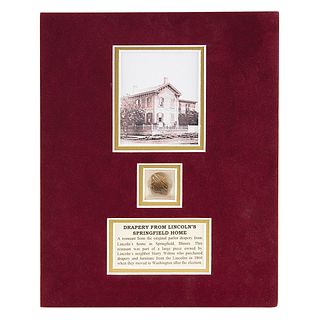 Abraham Lincoln: Springfield Home Drapery Swatch