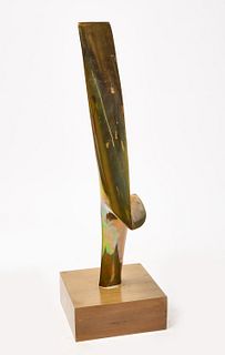 Leonardo Nierman - Abstract Bronze Sculpture