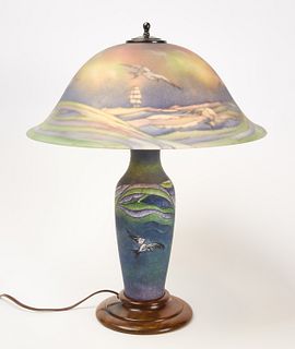 Pairpoint Seagull Lamp