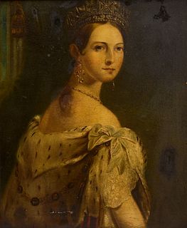 Thomas Sully - Portrait of Queen Victoria