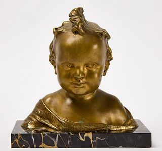 Bronze Bust of a Child