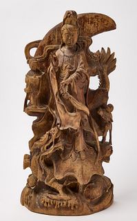 Guan Yin Carved Figure