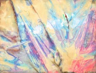 Sam Gilliam Abstract Painting, Work on Paper