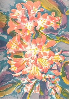 Sandra Kaplan Dragul CLIWA Floral Print, Signed Edition