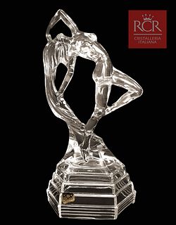 The Nude Dancer, A Vintage Royal Crystal Rock Figurine