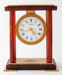 Hour Lavigne Paris Portico Mantle Clock
