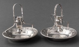 Sterling Silver Oil Anointing Vessels, 2