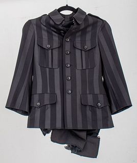 Comme des Garcons 3/4 Sleeve Jacket with Ruffles