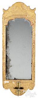 Queen Anne gilt sconce mirror, ca. 1730