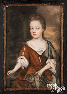 Pastel portrait of Philotesia Owen