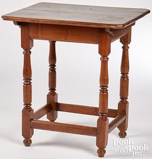 William and Mary walnut tavern table, 18th c.