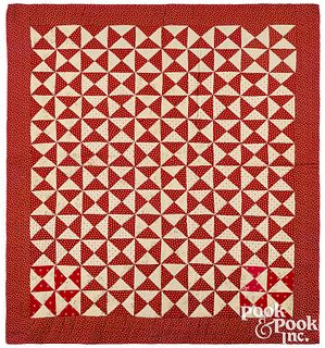 Pennsylvania hourglass patchwork child's quilt