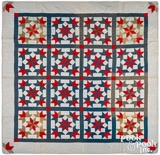 Pennsylvania All Hands Around patchwork quilt