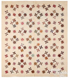 Pennsylvania star patchwork quilt