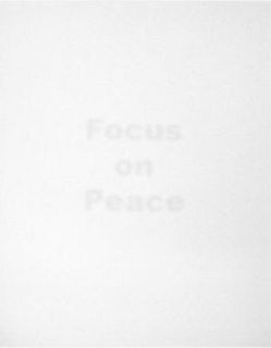 Nancy Burson - Focus on Peace