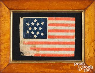 Six pointed great star American parade flag