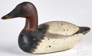 Mason Factory Seneca Lake canvasback duck decoy