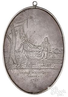 1793 George Washington Indian Peace medal