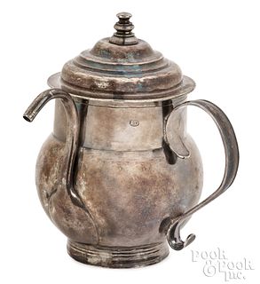 Boston, Massachusetts silver spout cup, ca. 1715