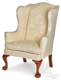 New York Chippendale mahogany easy chair, ca. 1770