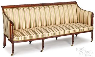 New York Federal mahogany sofa, ca. 1815