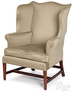 Massachusetts Federal mahogany easy chair