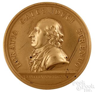 1777 General Horatio Gates Comitia medal(restrike)