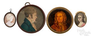 Miniature portraits, 18th/19th c.