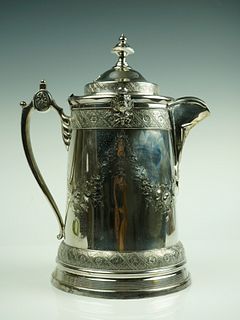 Silver-plated jug with Reed & Barton hallmark