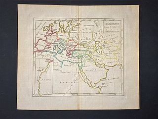 1810 Published,Ancient world Roman empire map