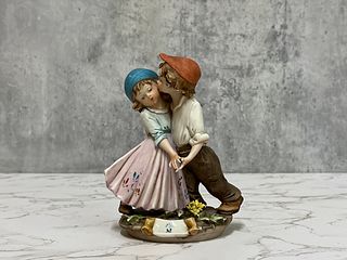  Giuseppe Armani, Figurine Sculpture Boy & Girl