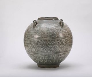 Goryeo Celadon Ceramic Jar 