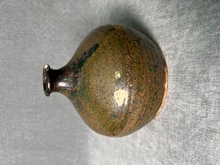 A Yuan Dynasty Brown-Glazed Vase