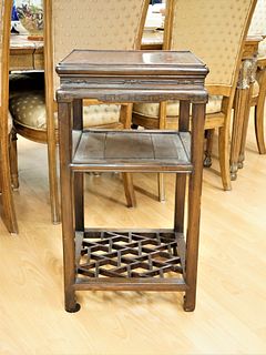 19th Century Chinese Asian Elm Side Table