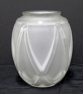 Verre de France Art Deco Vase, ca. 1930