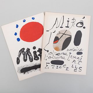 Joan Miró (1893-1983): Oiseau solaire, Oiseau lunaire, Etincelles; and Recent Paintings