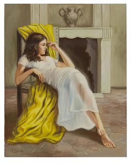 Taras Sidan- Original Giclee on Canvas "After Long Days"