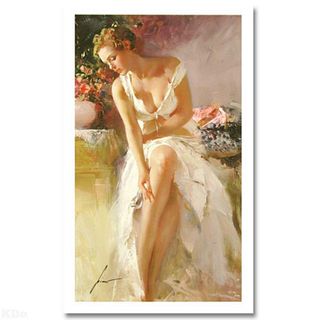 Pino (1939-2010), "Angelica" Hand Signed Limited Edition with Certificate of Authenticity.