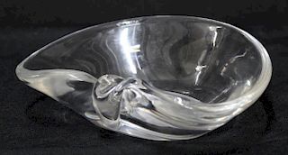 Steuben Crystal Art Glass Ashtray