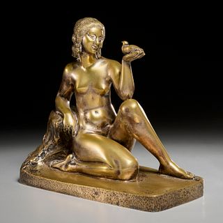 Albert Gilbert, Art Deco bronze nude