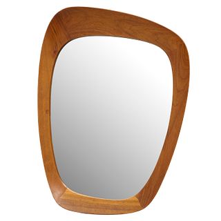 Uno & Osten Kristiansson, oblong teak mirror
