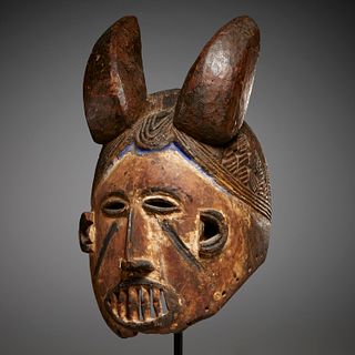 Igbo People, Mgbedike horned helmet mask