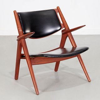 Hans Wegner, teak Sawbuck chair