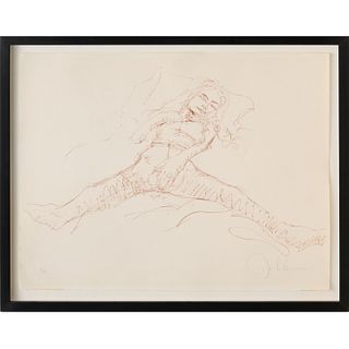 John Lennon, signed lithograph, Erotic #6, 1970