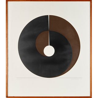 Clement Meadmore, serigraph, 1972