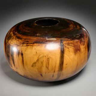 Ed Moulthrop, monumental tulipwood bowl
