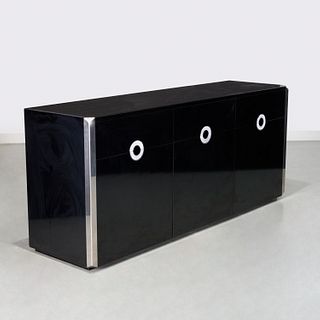 Willy Rizzo, three-door 'Savage' sideboard