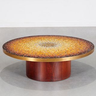 Vladimir Kagan, mosaic coffee table