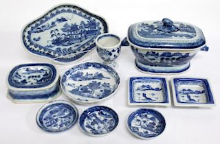 10 Pieces of Chinese Canton Ware